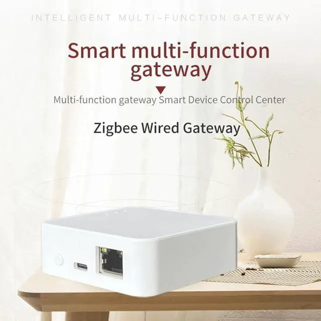 Alt view image 7 of 7 - Tuya SART Wired Zigbee 3.0 Gateway Hub Smart Life APP Automation Voice Remote Control Intelligent Multi-Function Gateway
