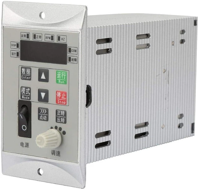 Alt view image 4 of 7 - Mini Variable Frequency Drive, 220V 0.75KW Single to Single Phase Variable Frequency Drive Inverter CNC