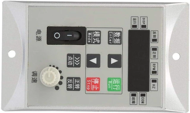 Alt view image 5 of 7 - Mini Variable Frequency Drive, 220V 0.75KW Single to Single Phase Variable Frequency Drive Inverter CNC