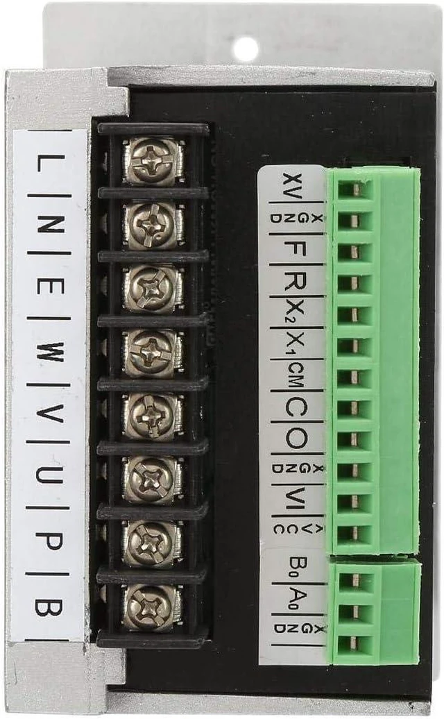 Alt view image 7 of 7 - Mini Variable Frequency Drive, 220V 0.75KW Single to Single Phase Variable Frequency Drive Inverter CNC