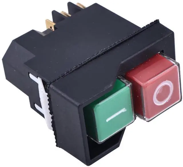 Alt view image 3 of 7 - JEENDA Push Button Switch AC250V/16(15) A T85/55 5E4 IP55 6Pins Compatible with DKLD LDZ-6-4 DZ-6-4
