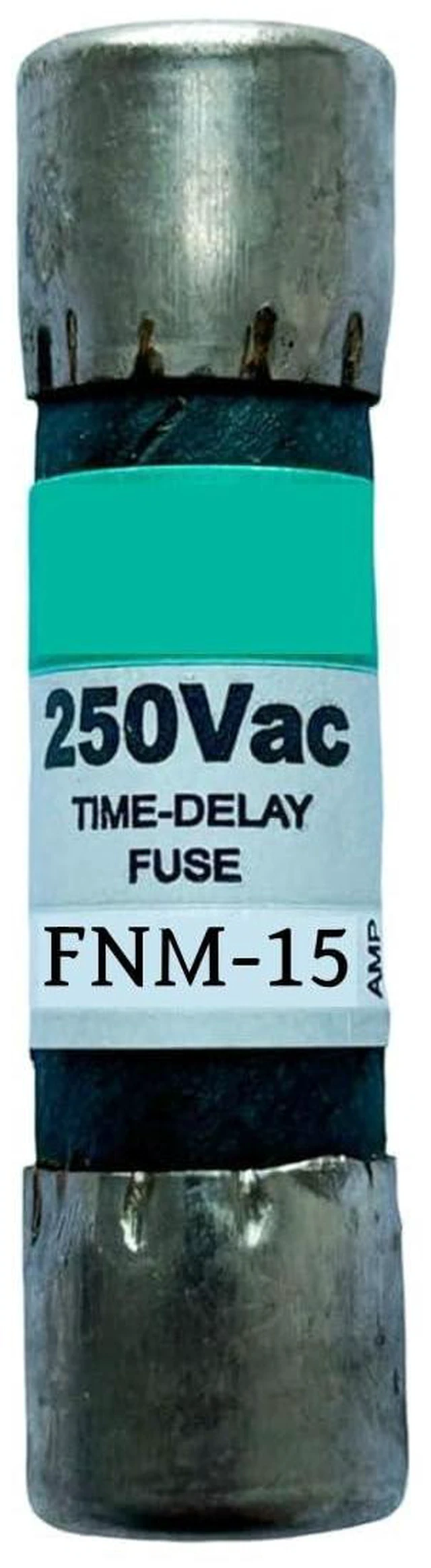 Alt view image 2 of 3 - 10-Pack New FNM-15 FNM-15A FNM 15A 250Vac Time Delay Fuse,FNM-15A Current Limiting Class CC Rejection Cartridge Fuses