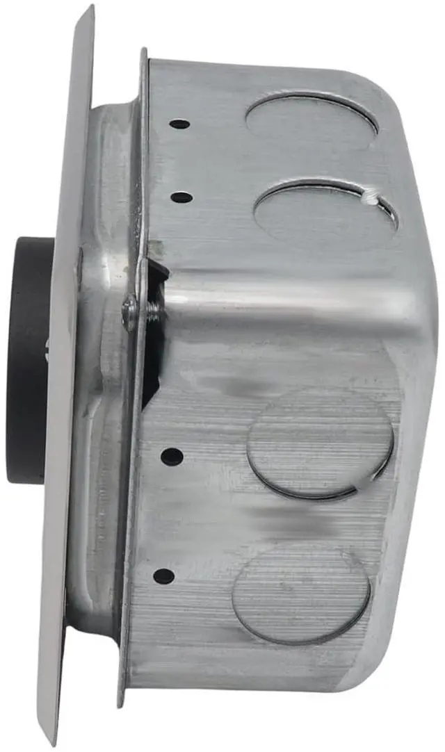 Alt view image 5 of 7 - Professional 6-50R 50Amp Outlet Metal Wall Box Circuits Outlet Square for Electric Vehicle Charges & Dryers Commercial Oven Receptacle