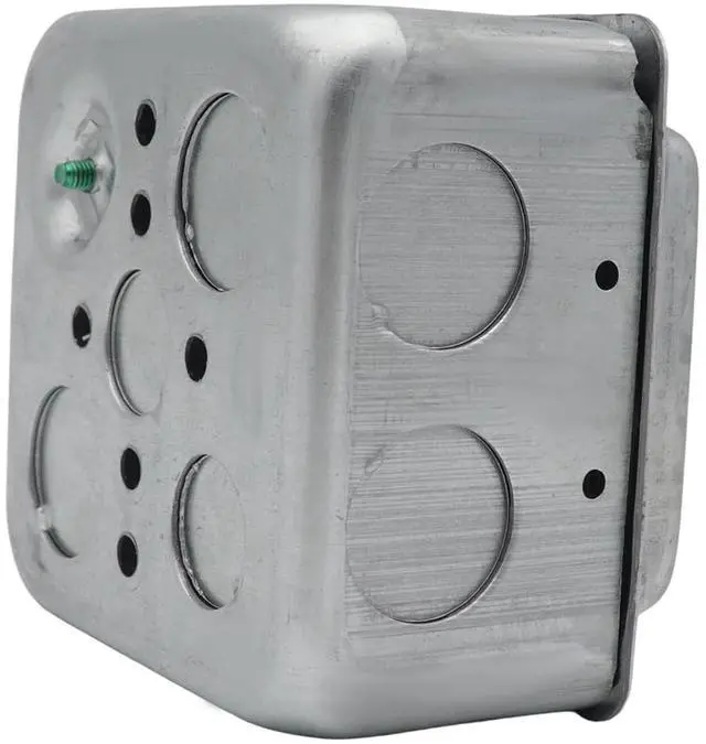 Alt view image 4 of 7 - Professional 6-50R 50Amp Outlet Metal Wall Box Circuits Outlet Square for Electric Vehicle Charges & Dryers Commercial Oven Receptacle