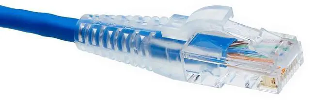 Main image of trueCABLE RJ45 Strain Relief Boots, Small 5.5 to 7.0mm Cut-to-Fit PVC Plug Cover, Transparent, 100 Pieces
