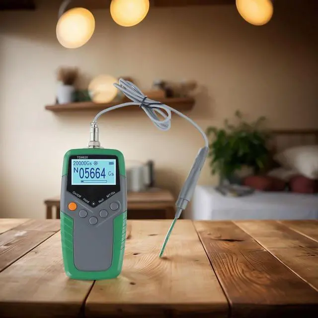 Alt view image 7 of 7 - TD8620 Handheld Digital Gauss Meter with Hall Probe Measures 02400 mT (24,000 G), 10 µT Resolution, Auto Range & Backlight, for EMF and Magnetic Field Testing