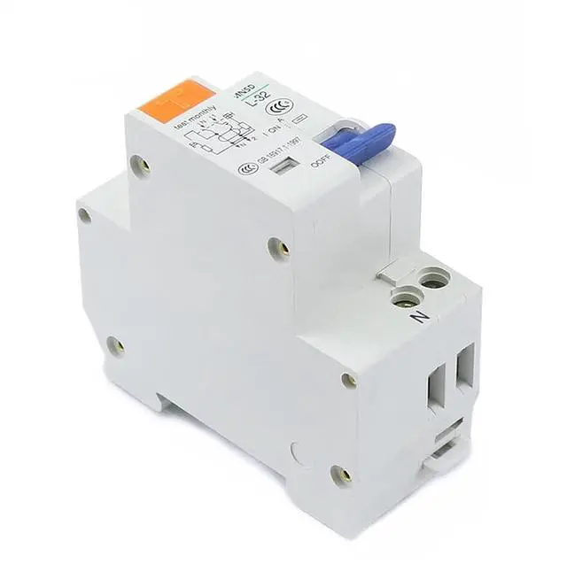 Alt view image 2 of 3 - DZ30L-32 1P+N Mini Circuit Breaker 230V Leakage Device Circuit Breaker DIN Rail Install 10A 16A 20A 25A 32A (Size : 32A)