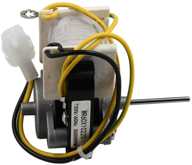Alt view image 4 of 5 - Condenser Fan Motor WR60X10168 AP3855309 Compatible with GE Refrigerator 375 CTS GTL GTR GTS Compatible with Kenmore 36368162894 3636816789