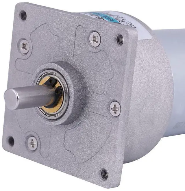 Alt view image 5 of 7 - YWBL-WH XD-60GA775 Geared Motor 12V 35W 200RPM Speed Adjustable Micro Electric Gear Motor with High Torque for DIY Robotics Industrial Equipment (200 RPM)