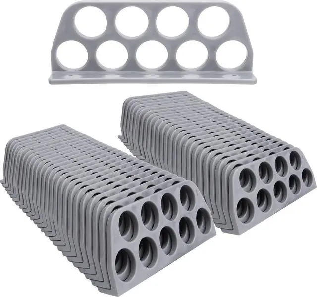 Main image of 50 Pack Cable Chase-Wire Bracket, Cable Support Wire Bracket Holder for NMB Electrical Cord Organized Management, 9-Hole 1-Inch Diameter