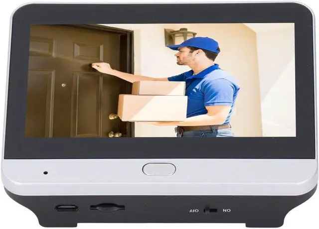Alt view image 3 of 7 - Ring Doorbell, 1920 * 1080p Video Doorbell Doorbell Camera with 4.3inch Screen for Home Use