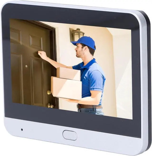 Main image of Ring Doorbell, 1920 * 1080p Video Doorbell Doorbell Camera with 4.3inch Screen for Home Use