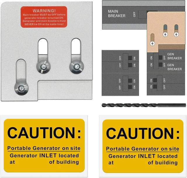 Main image of Generator Interlock Kit Suitable for Square D QO or Homeline 150 or 200 amp Panels.