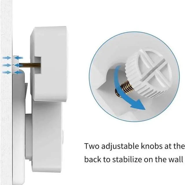 Alt view image 4 of 5 - Rotatable Plug Adapter Extension Power Socket with Charge Surge Protected AC Outlets