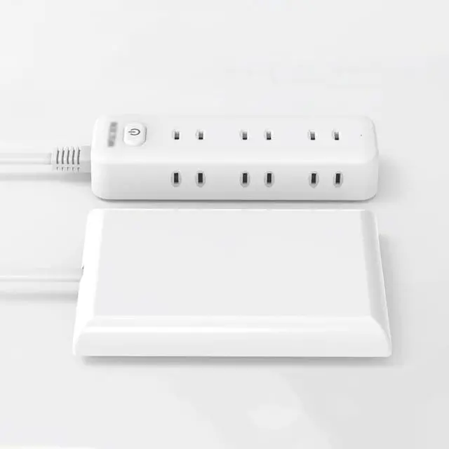 Alt view image 2 of 5 - Surge Protector Plug Power Strip 2M Smart Socket Multiple Extension Cord