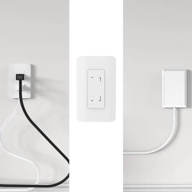 Alt view image 3 of 5 - Surge Protector Plug Power Strip 2M Smart Socket Multiple Extension Cord