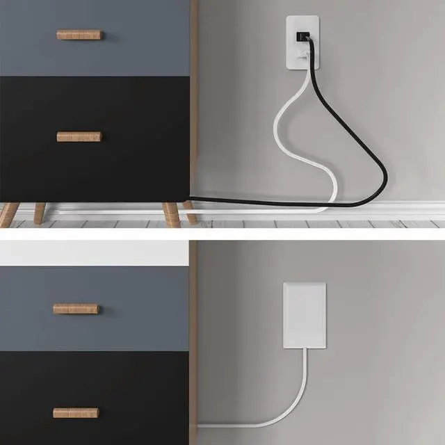 Alt view image 4 of 5 - Surge Protector Plug Power Strip 2M Smart Socket Multiple Extension Cord