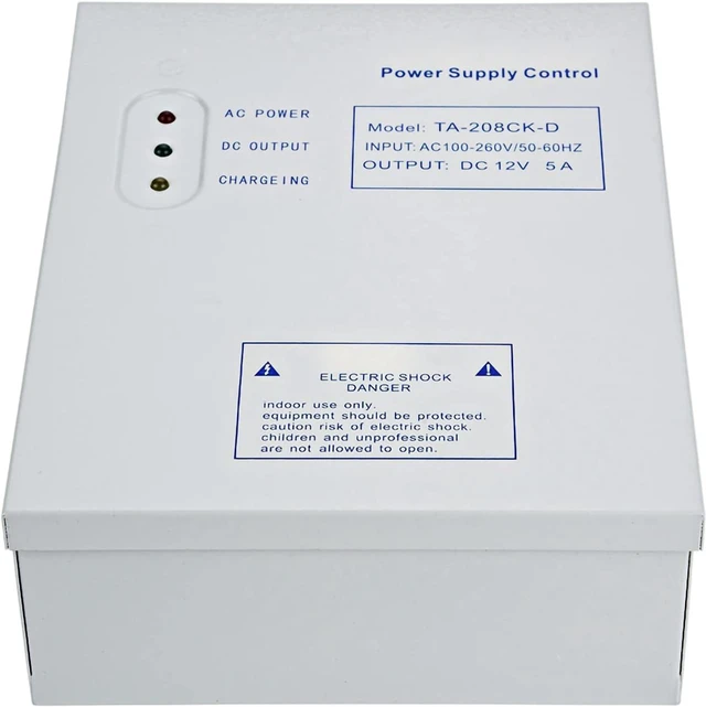 Alt view image 5 of 7 - Access Control Power Supply Reliable External Connection Convenient Door Opening Switch for OfficeHome Use