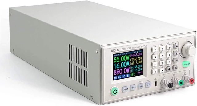 Main image of S800 Digital Voltmeter Housing for RD6012 RD6012W RD6018 RD6018W Metal Outcase Powersupply Cold Rolled Steel Aluminum Plate High Hardness Wear Long Service Integrated Panel Adjustable