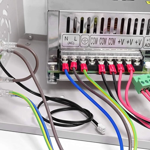 Alt view image 2 of 7 - S800 Digital Voltmeter Housing for RD6012 RD6012W RD6018 RD6018W Metal Outcase Powersupply Cold Rolled Steel Aluminum Plate High Hardness Wear Long Service Integrated Panel Adjustable