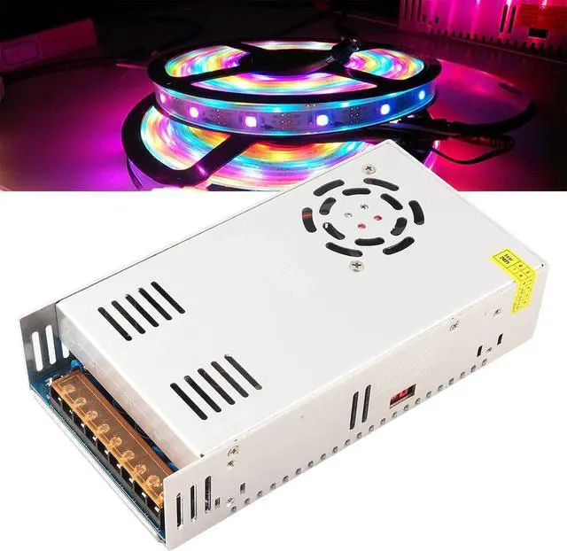 Main image of Switch Power Supply Driver Adapter Aluminum Alloy AC110 220V 15 to DC24V 600W High Efficiency for LED Screen Strip Light 3D Printer Industrial Automation with Short Circuit Overload Overvoltage Protec