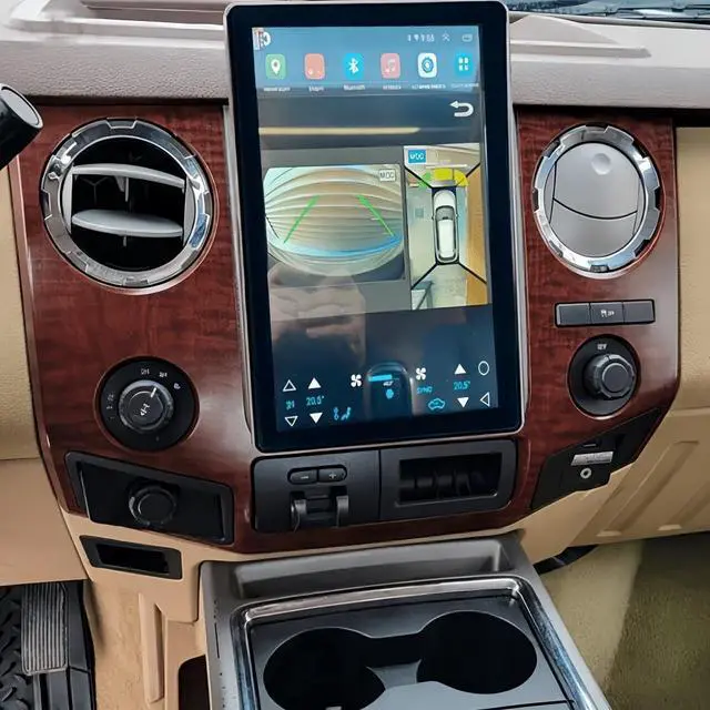 Main image of Android 13 10" Rotatable Head Unit for Ford for F-250 F-350 Super Duty 2006-2014 CarPlay Android Auto Camera-High-Speed 2GB RAM 32GB ROM - Touchscreen Car Player With Rear View AHD Camera Input