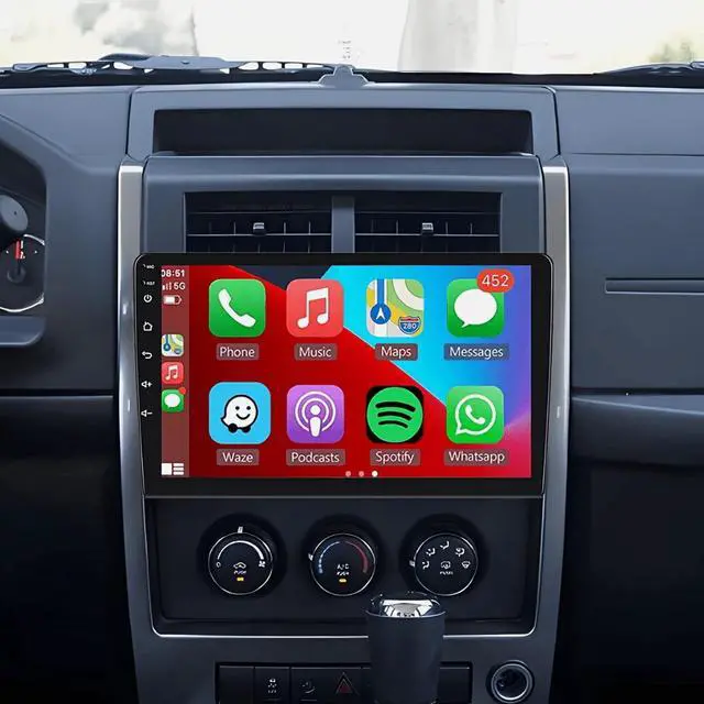 Main image of Android 13 10.1" Touchscreen CarPlay Stereo for Subaru for Forester/for Impreza for WRX 2008-2014-High-Speed 4GB RAM 64GB ROM