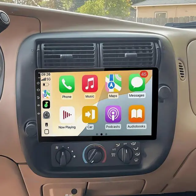 Main image of 10.1" Android 13 Car Stereo for Ford for Ranger 1998-2006-High-Speed 4GB RAM 64GB ROM - Touchscreen Car Player With Wireless, Wi-Fi, And Rear View AHD Camera Input