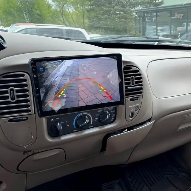Main image of Android 15 10.1" Touchscreen CarPlay Stereo for Ford for F150 1997-2004-High-Speed 4GB RAM 64GB ROM - Touchscreen Car Player With Wireless, Wi-Fi, And Rear View AHD Camera Input