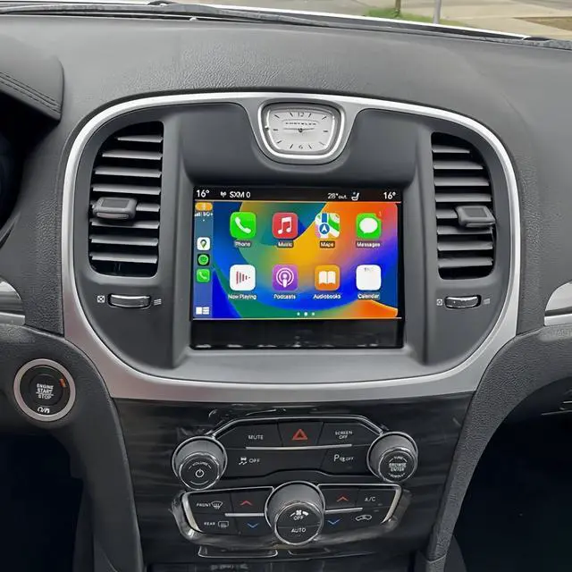 Main image of 8.4 Inch Touchscreen Android 15 Car Stereo Head Unit for Chrysler 300 / 300C / 300S 2011-2023, 2GB+32GB Built-in Wireless CarPlay Android Auto GPS Multimedia Player Support FM RDS SWC Mirror Link