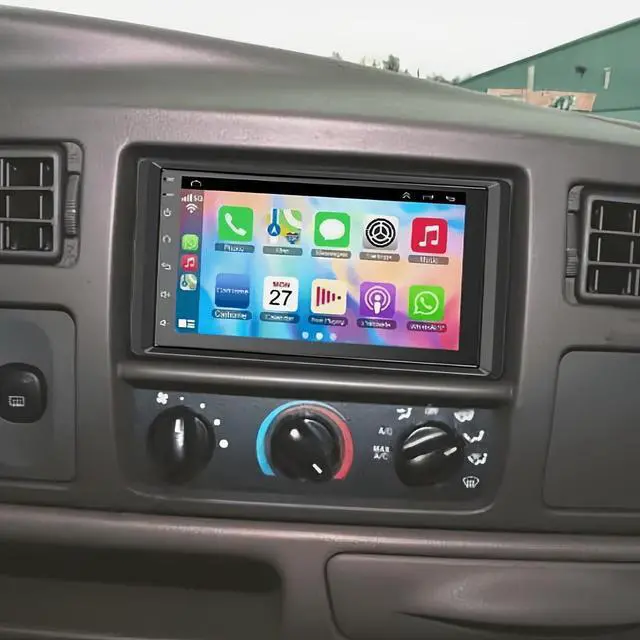 Main image of Double Din 7 Inch Touchscreen Android 15 Multimedia Player with GPS Navi Replacement for Ford Excursion 2000-2006 -High-Speed 2GB RAM 32GB ROM