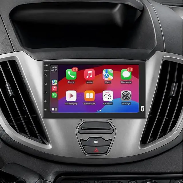 Main image of Android 15 Car Stereo for Ford for Kuga MK1 2008-2012 2G+32G Wireless CarPlay Android Auto GPS Navigation Head Unit with AHD Camera & Mic