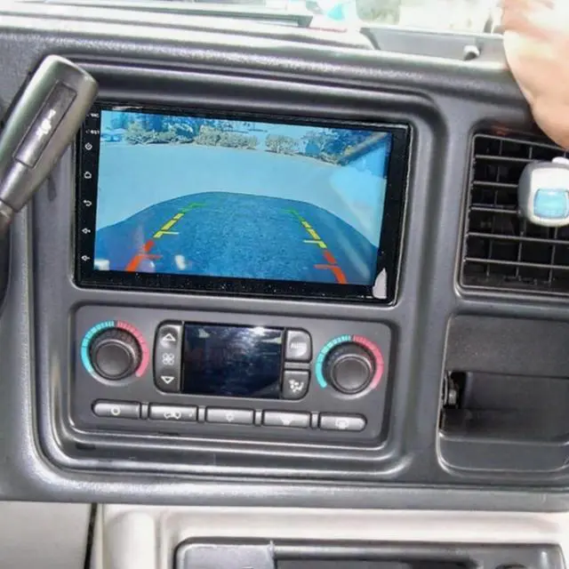 Main image of 7" Android 13 Touch Screen Car Radio for Chevrolet Avalanche 1500 2500 2003-2006 2G+32G Wireless CarPlay Android Auto GPS Navigation AHD Backup Camera Microphone