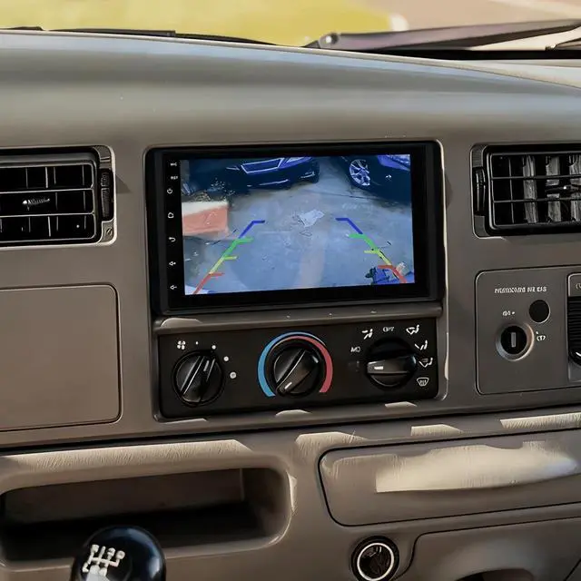 Main image of 7" Android 15 Touch Screen Car Radio for Ford Excursion 2000-2005 2G+32G Wireless CarPlay Android Auto GPS Navigation AHD Backup Camera Microphone