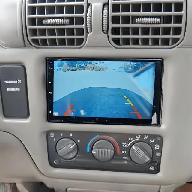Main image of 7" Android 15 Touch Screen Car Radio for GMC Sonoma 2003-2004 2G+32G Wireless CarPlay Android Auto GPS Navigation AHD Backup Camera Microphone