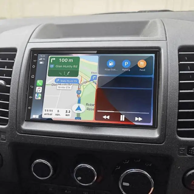 Main image of 7" Android 15 Touch Screen Car Radio for Nissan Navara D40 2007-2015 2G+32G Wireless CarPlay Android Auto GPS Navigation AHD Backup Camera Microphone