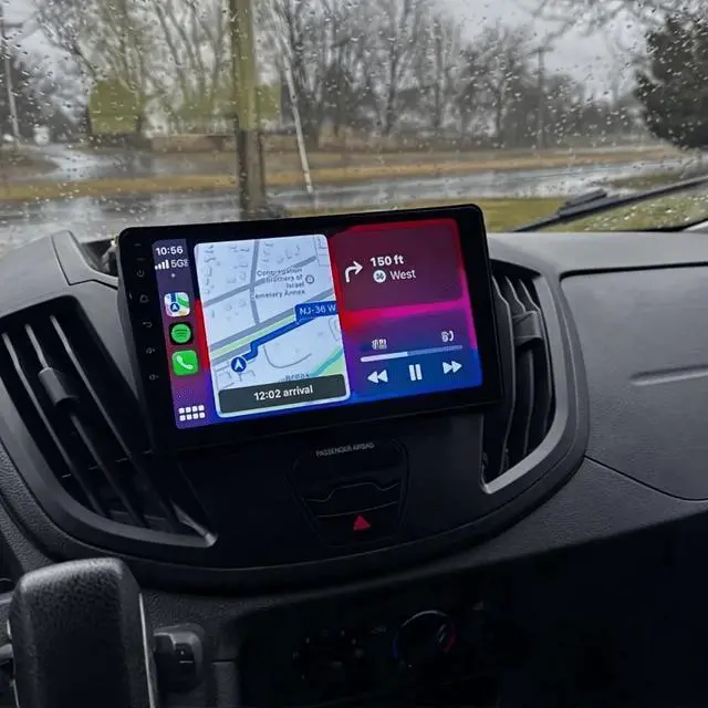 Main image of 7" Android 15 Touch Screen Car Radio for Ford for Fiesta MK5 2005-2008 2G+32G Wireless CarPlay Android Auto GPS Navigation AHD Backup Camera Microphone