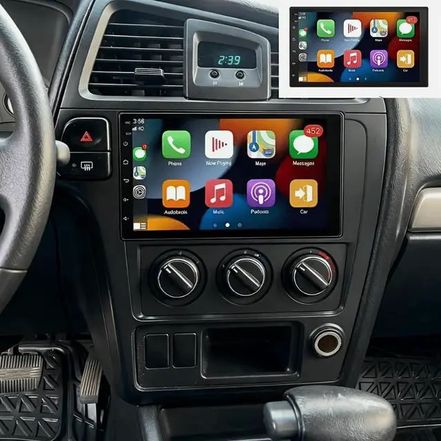 Main image of Android 15 Car Stereo for Nissan for Pathfinder 2000-2010 2G+32G Wireless CarPlay Android Auto GPS Navigation Head Unit with AHD Camera & Mic