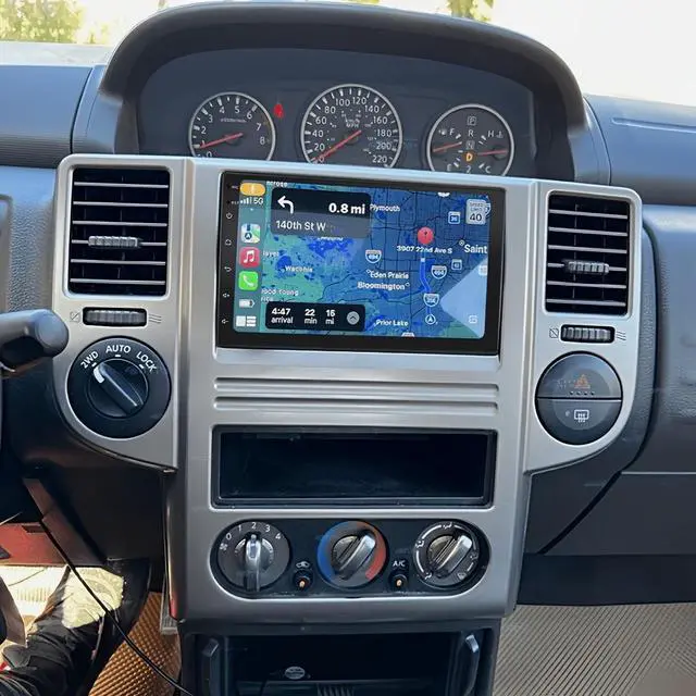 Main image of Android 15 Car Stereo for Nissan Xtrail T31 2007-2013 2G+32G Wireless CarPlay Android Auto GPS Navigation Head Unit with AHD Camera & Mic