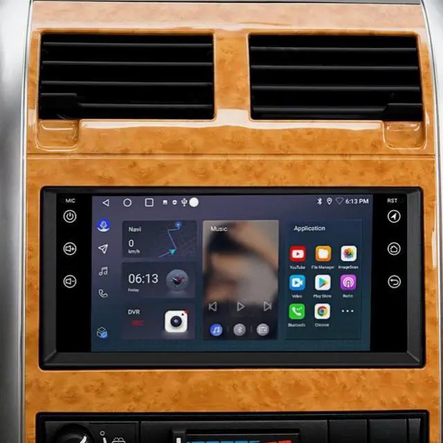 Main image of Android 13 Car Stereo Radio for Chrysler for Aspen 2007-2009, 7 Inch Touch Screen, Wireless CarPlay Android Auto, GPS Navigation, Bluetooth WiFi FM, -High-Speed 2GB RAM 32GB ROM