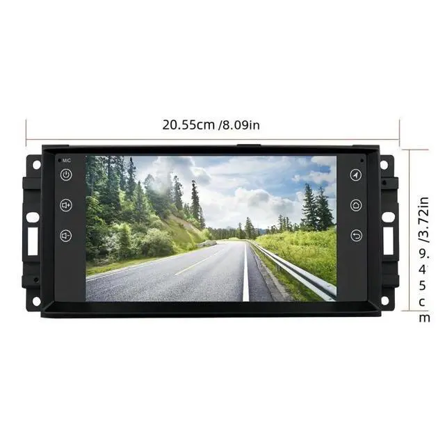 Alt view image 4 of 7 - Android 13 Car Stereo Radio for Chrysler for Sebring 2007-2010, 7 Inch Touch Screen, Wireless CarPlay Android Auto, GPS Navigation, Bluetooth WiFi FM, -High-Speed 2GB RAM 32GB ROM