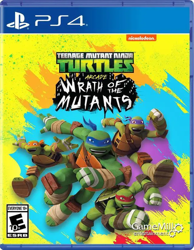 Main image of TMNT Arcade: Wrath of the Mutants - PlayStation 4