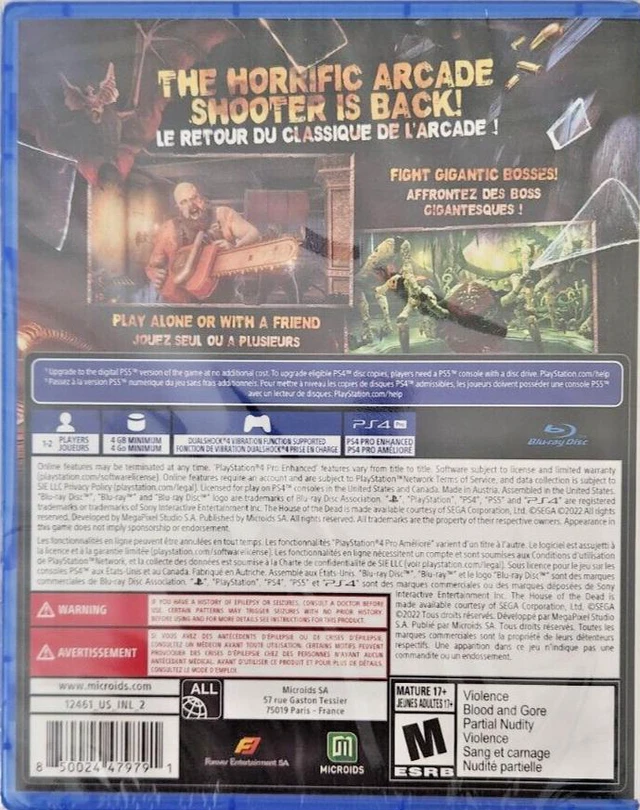 Alt view image 2 of 2 - The House of the Dead: Remake - PlayStation 4