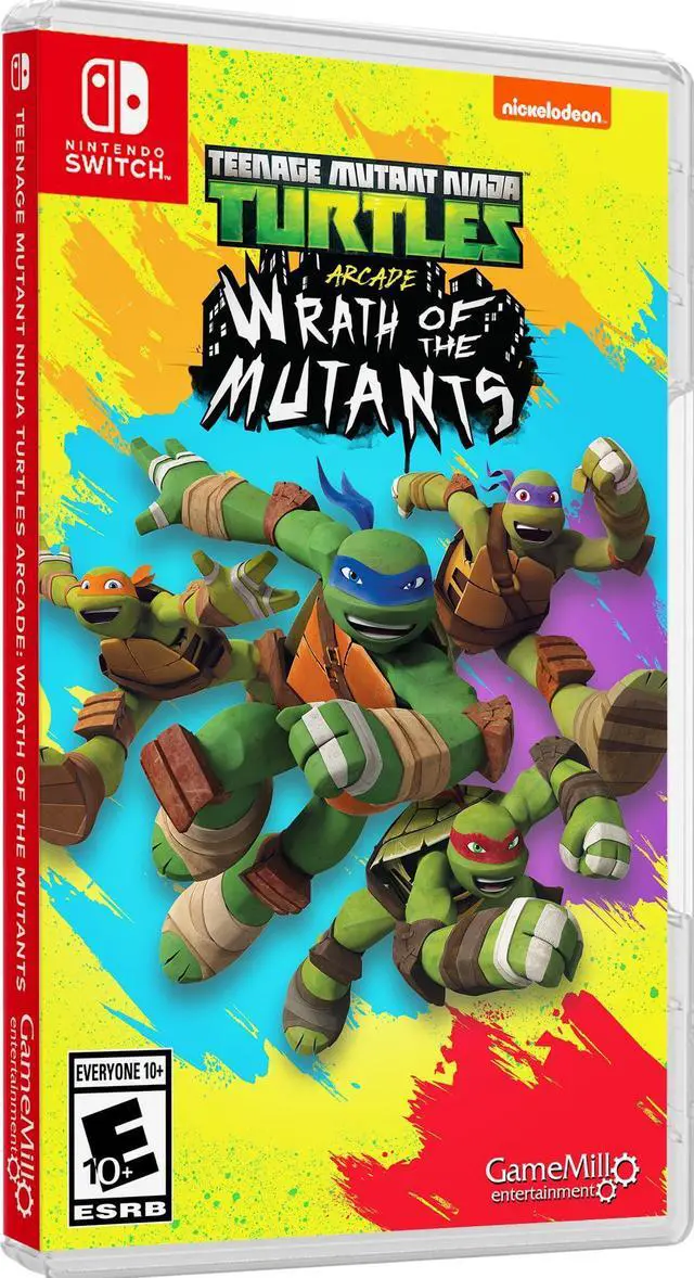 Main image of Teenage Mutant Ninja Turtles Arcade: Wrath of the Mutants - Nintendo Switch