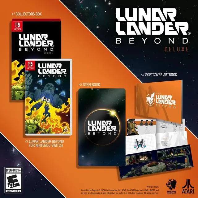 Alt view image 2 of 7 - Lunar Lander Beyond Deluxe Edition - Nintendo Switch