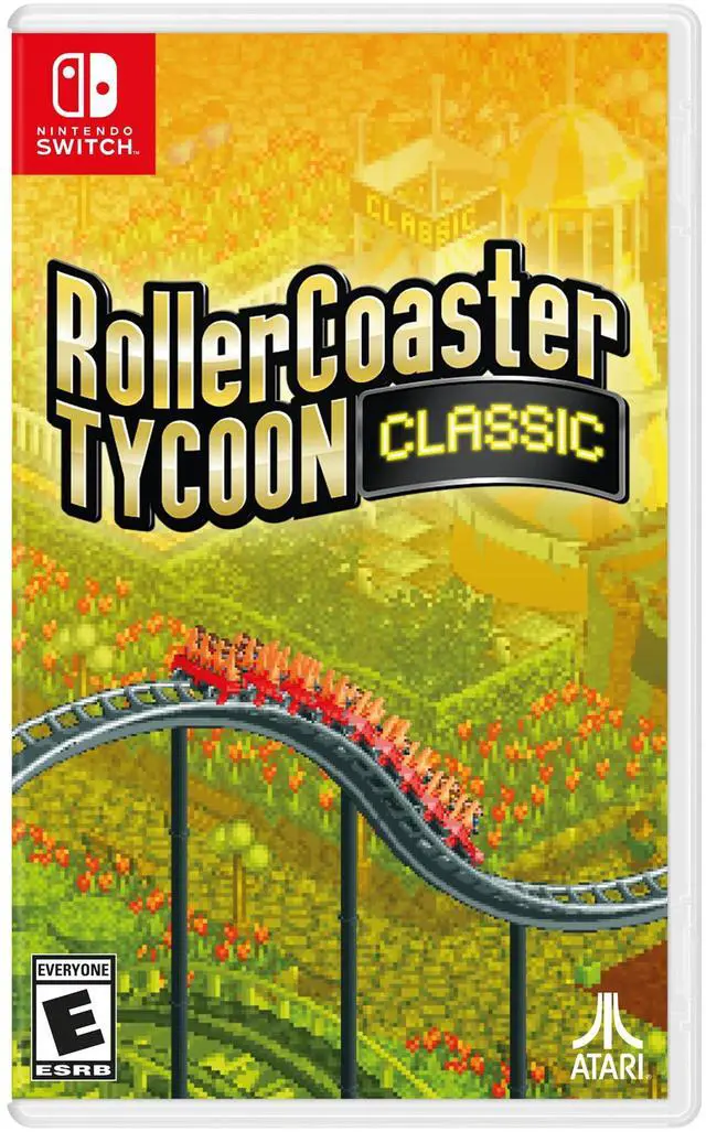 Main image of RollerCoaster Tycoon Classic - Nintendo Switch