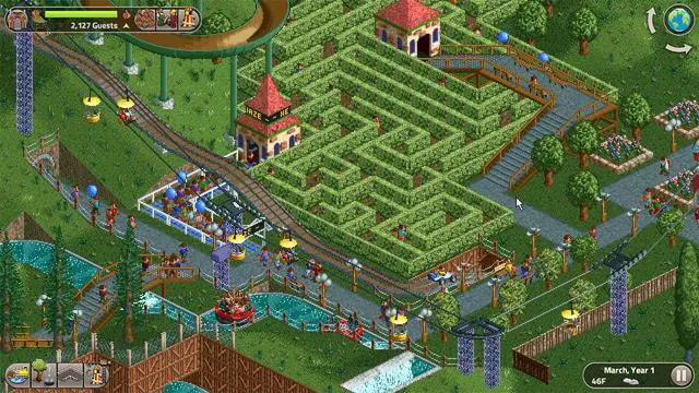 Alt view image 6 of 7 - RollerCoaster Tycoon Classic - Nintendo Switch