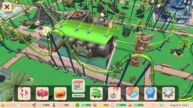 Alt view image 2 of 7 - RollerCoaster Tycoon Adventures Deluxe - Nintendo Switch