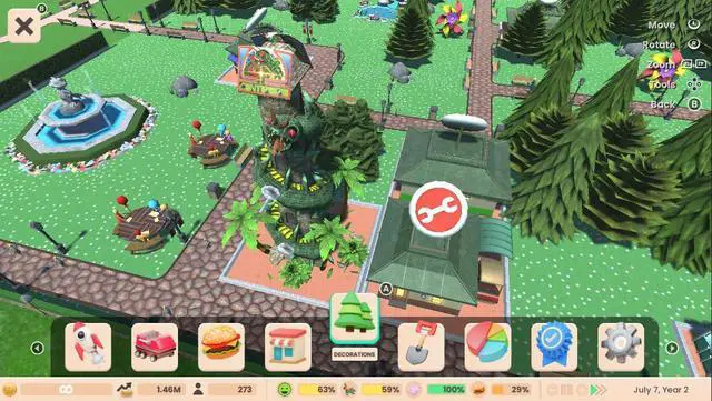 Alt view image 6 of 7 - RollerCoaster Tycoon Adventures Deluxe - Nintendo Switch