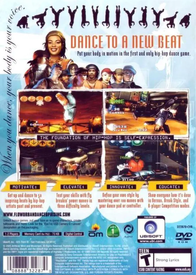 Alt view image 2 of 2 - Flow: Urban Dance Uprising - PlayStation 2